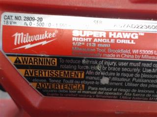 MILWAUKEE TOOLS 2809-20